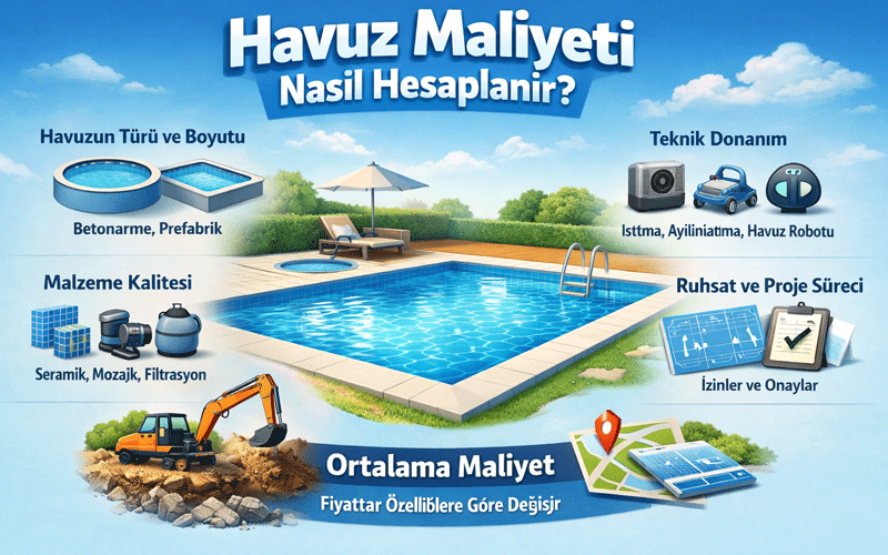 Havuz Maliyeti Nasıl Hesaplanır?
