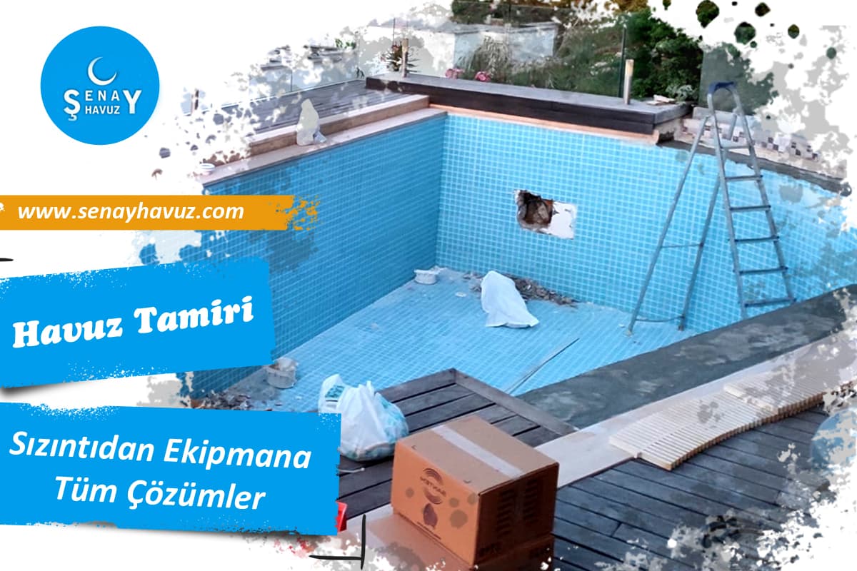 Havuzunuz İçin Sızıntıdan Ekipmana Tüm Çözümler